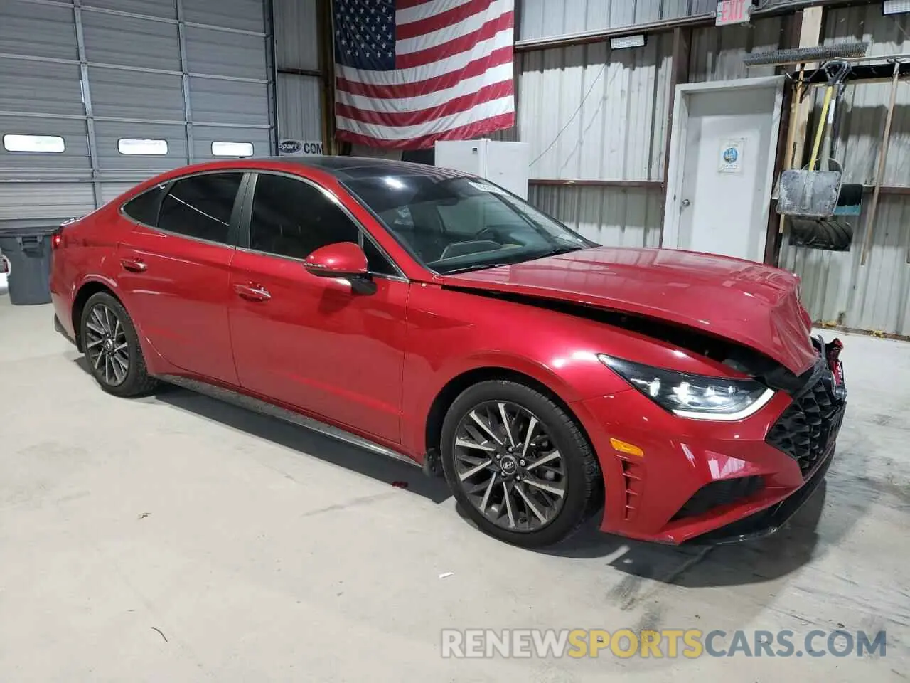 4 fotografías del automóvil dañado 5NPEH4J20LH013716 HYUNDAI SONATA 2020