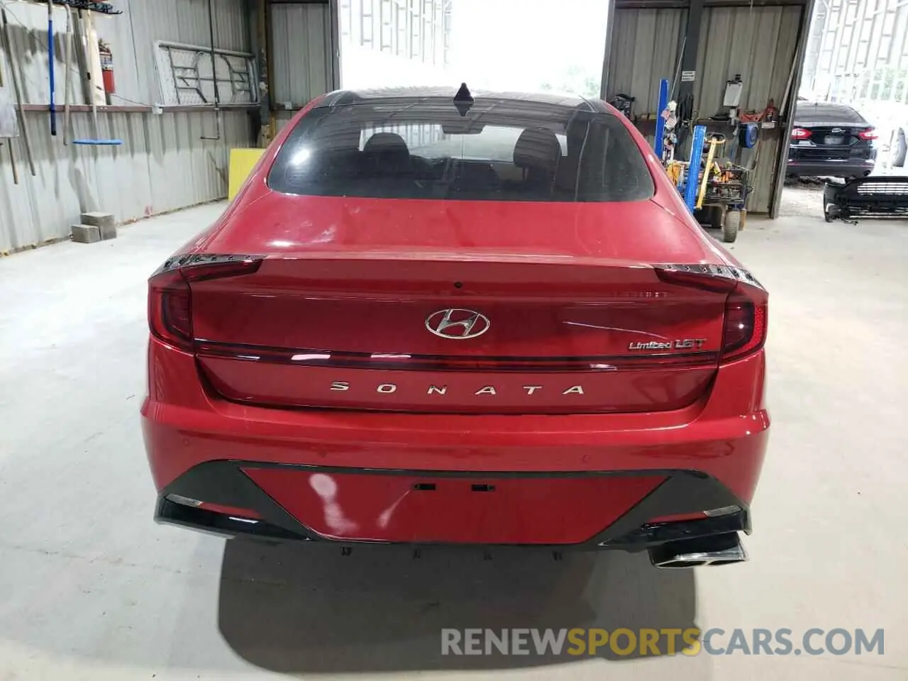 6 fotografías del automóvil dañado 5NPEH4J20LH013716 HYUNDAI SONATA 2020