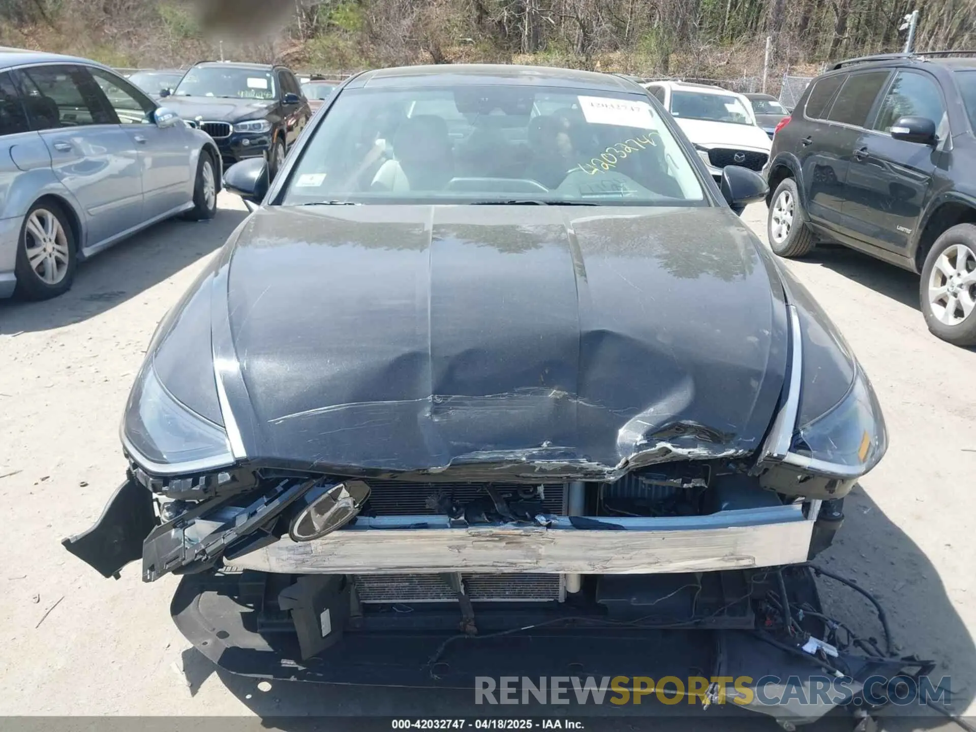 12 fotografías del automóvil dañado 5NPEH4J21LH004118 HYUNDAI SONATA 2020
