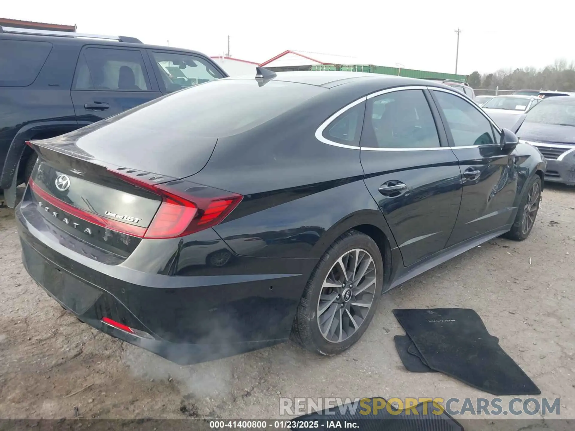 4 fotografías del automóvil dañado 5NPEH4J22LH009960 HYUNDAI SONATA 2020