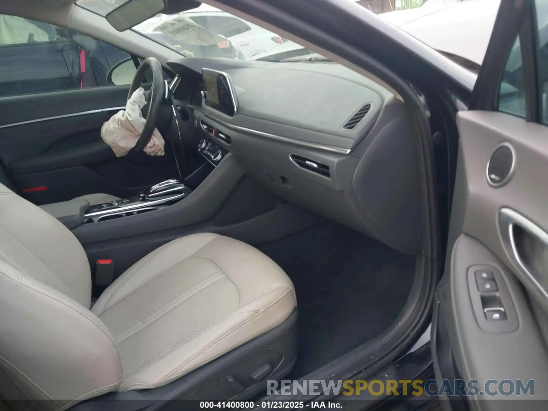 5 fotografías del automóvil dañado 5NPEH4J22LH009960 HYUNDAI SONATA 2020