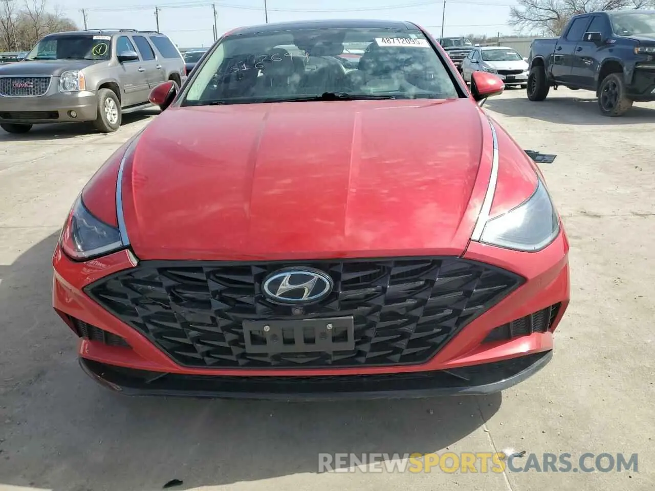 5 fotografías del automóvil dañado 5NPEH4J22LH010316 HYUNDAI SONATA 2020
