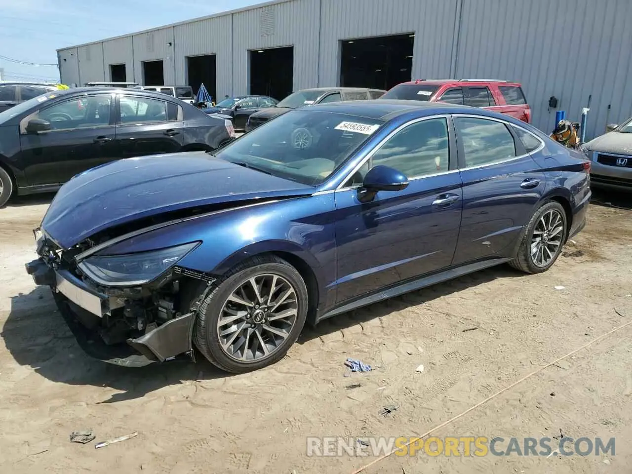 1 fotografías del automóvil dañado 5NPEH4J22LH044353 HYUNDAI SONATA 2020