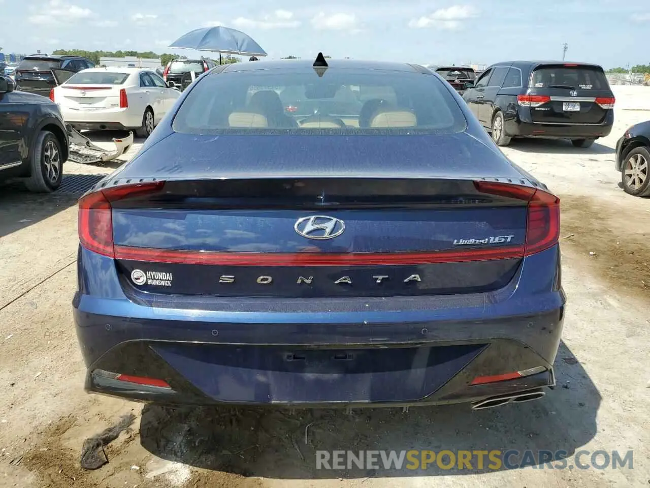 6 fotografías del automóvil dañado 5NPEH4J22LH044353 HYUNDAI SONATA 2020