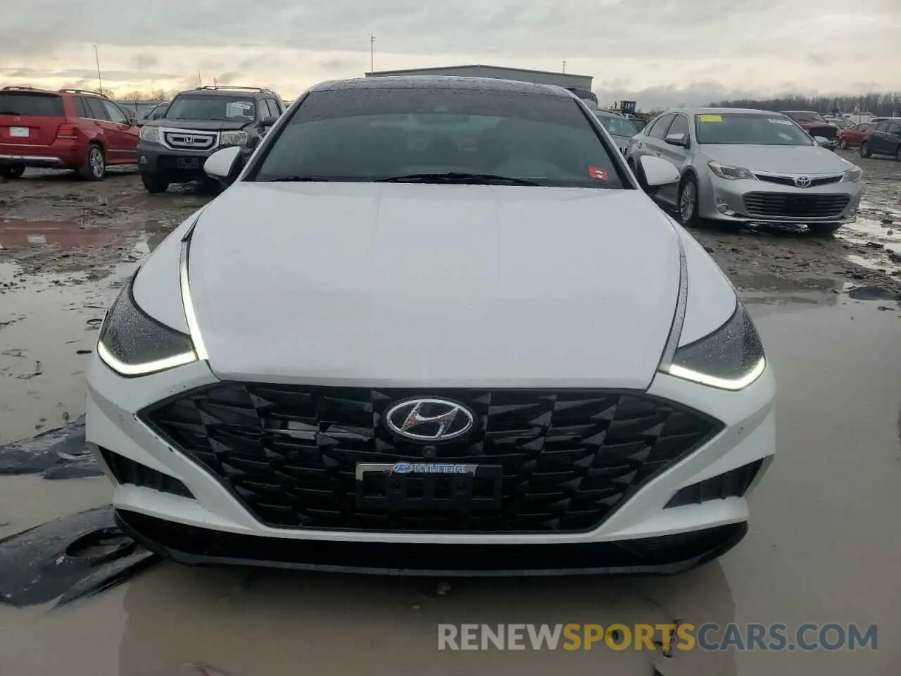 5 fotografías del automóvil dañado 5NPEH4J23LH023480 HYUNDAI SONATA 2020