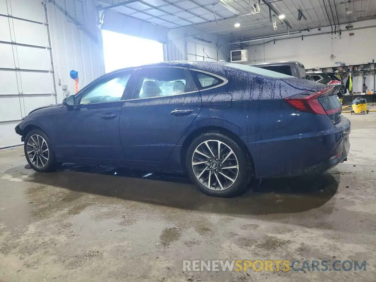 2 fotografías del automóvil dañado 5NPEH4J23LH044412 HYUNDAI SONATA 2020