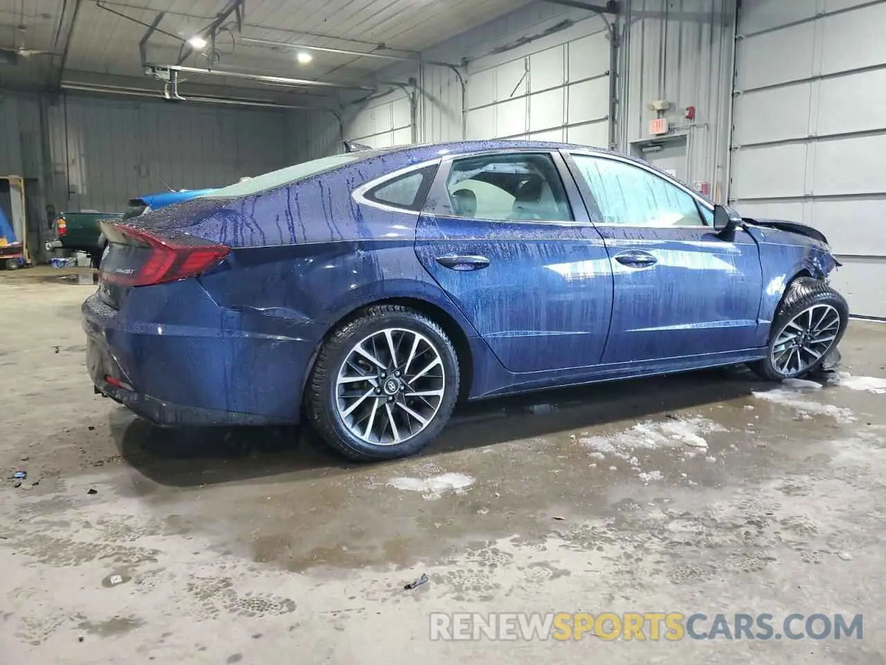 3 fotografías del automóvil dañado 5NPEH4J23LH044412 HYUNDAI SONATA 2020