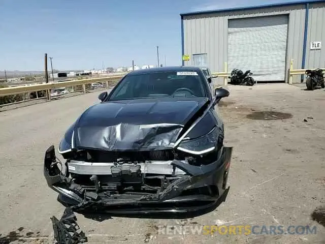 10 fotografías del automóvil dañado 5NPEH4J24LH021995 HYUNDAI SONATA 2020