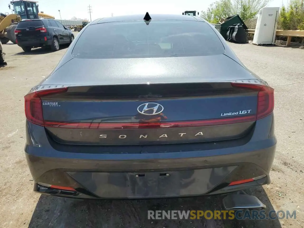6 fotografías del automóvil dañado 5NPEH4J24LH021995 HYUNDAI SONATA 2020