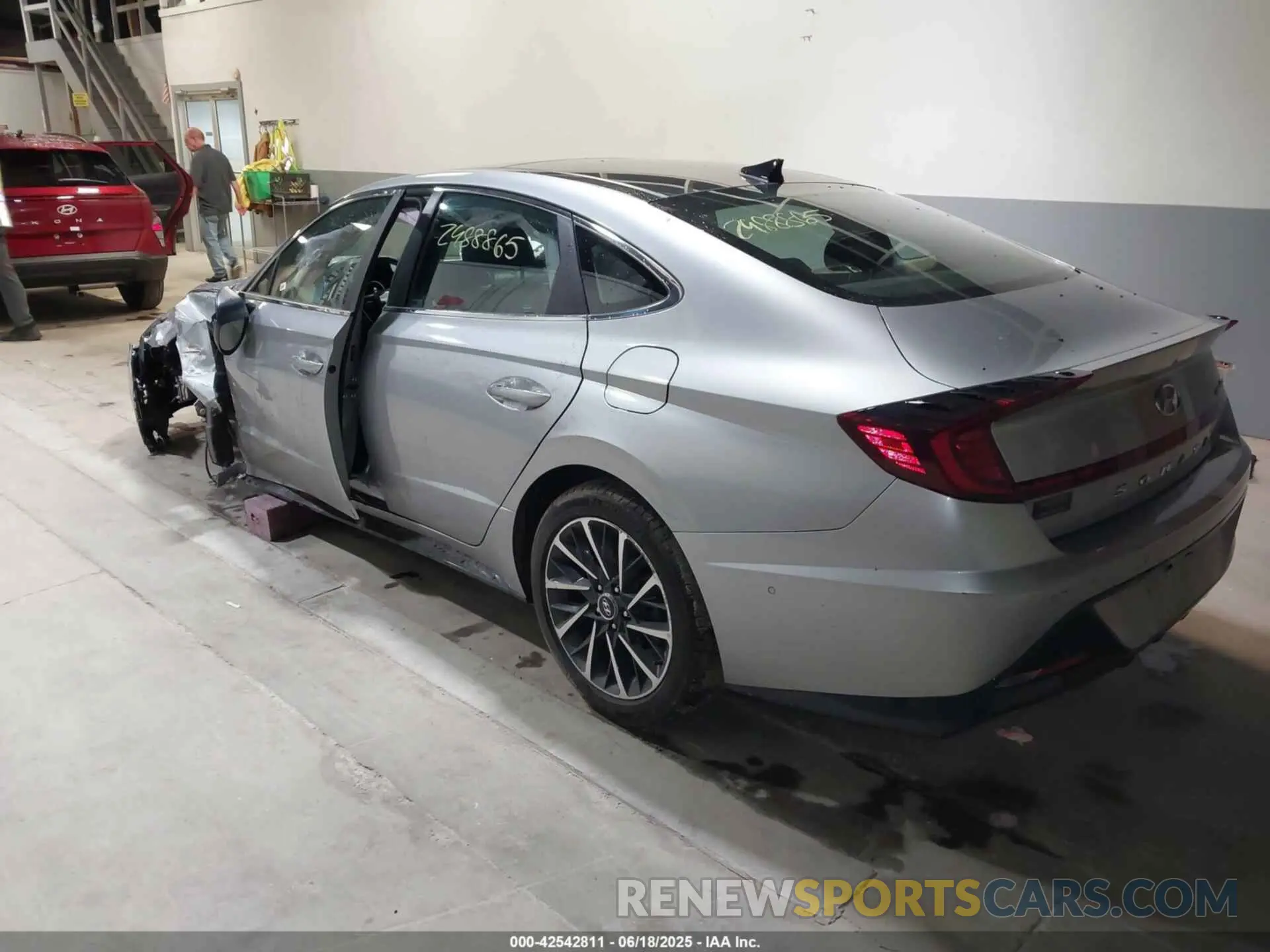 3 fotografías del automóvil dañado 5NPEH4J24LH058514 HYUNDAI SONATA 2020