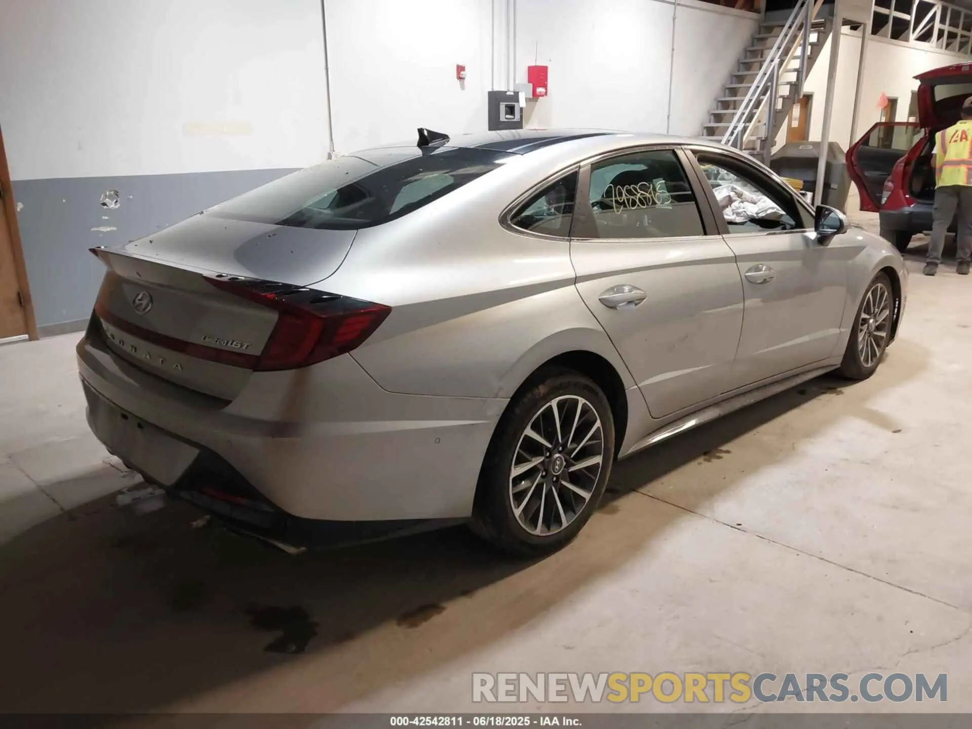 4 fotografías del automóvil dañado 5NPEH4J24LH058514 HYUNDAI SONATA 2020