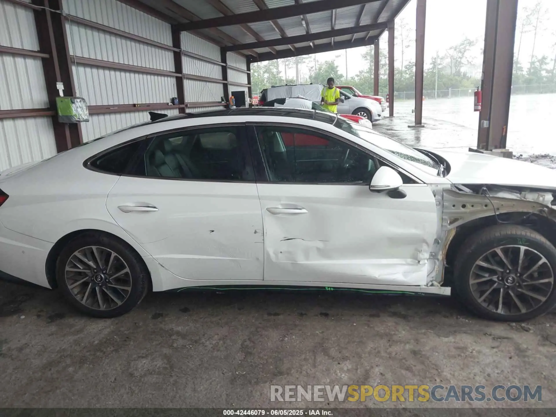 13 fotografías del automóvil dañado 5NPEH4J26LH019407 HYUNDAI SONATA 2020