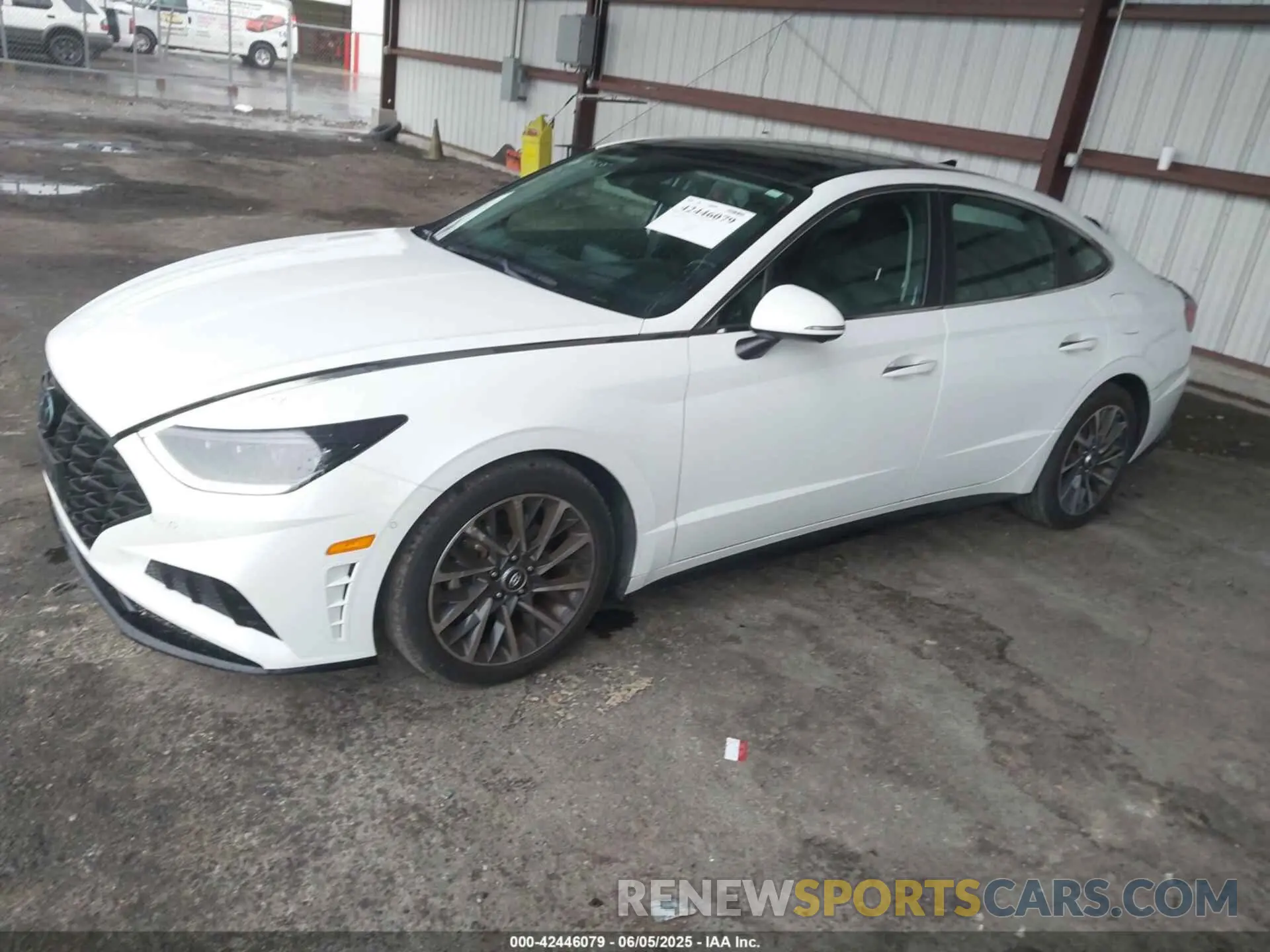 2 fotografías del automóvil dañado 5NPEH4J26LH019407 HYUNDAI SONATA 2020