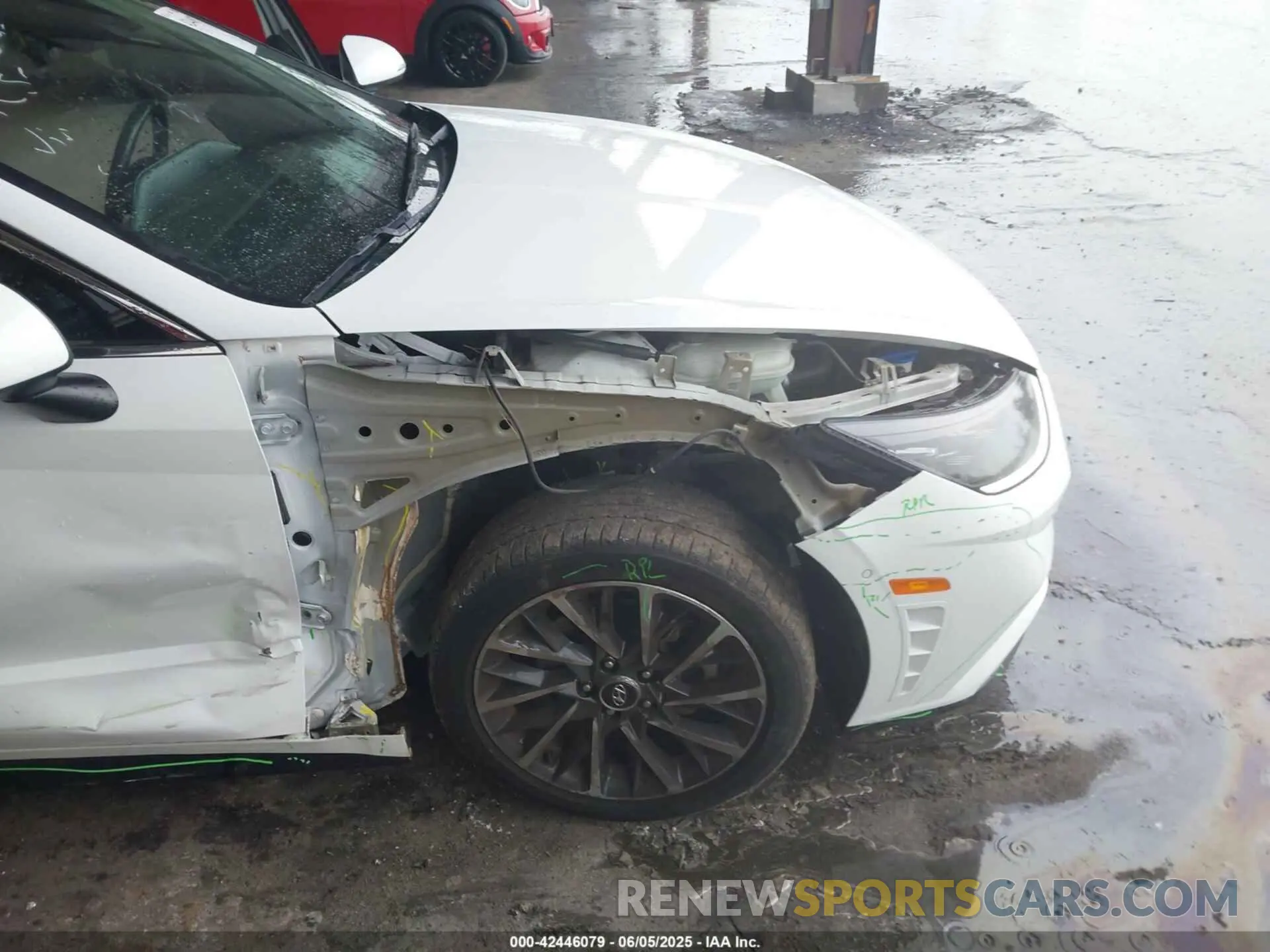 6 fotografías del automóvil dañado 5NPEH4J26LH019407 HYUNDAI SONATA 2020