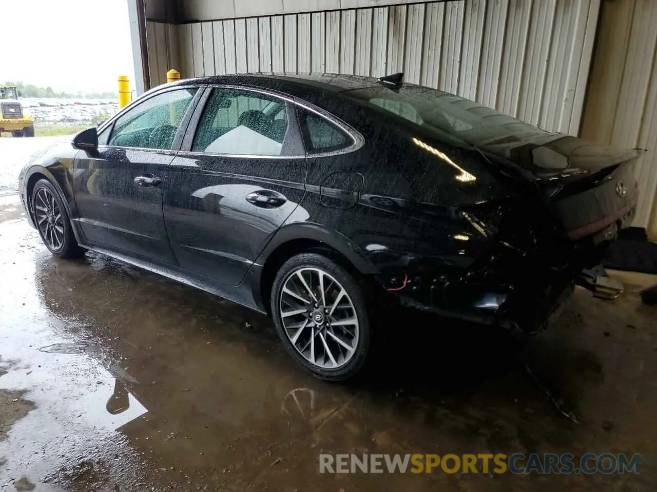 2 fotografías del automóvil dañado 5NPEH4J26LH033436 HYUNDAI SONATA 2020