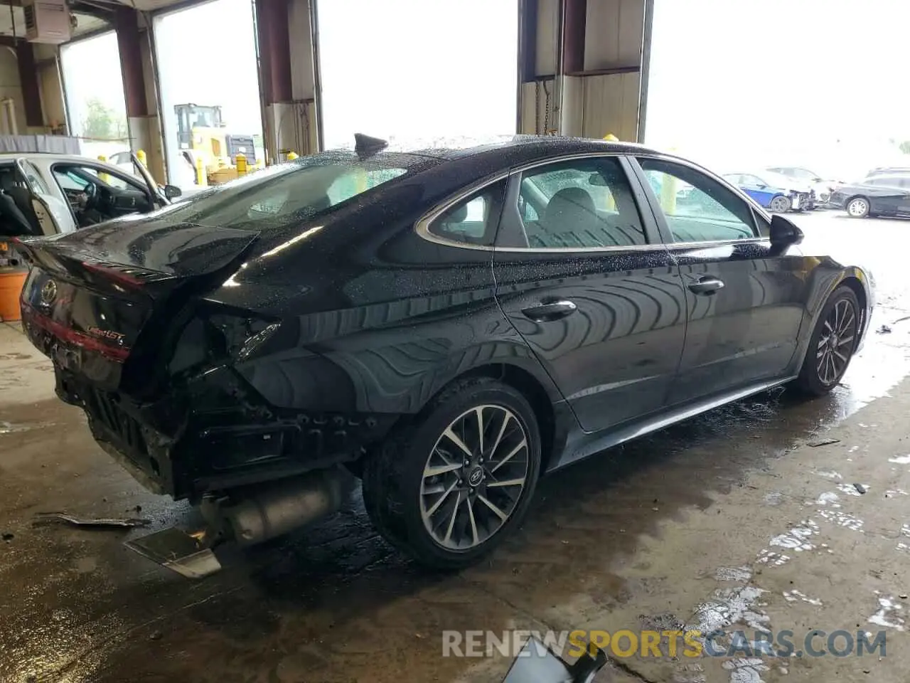 3 fotografías del automóvil dañado 5NPEH4J26LH033436 HYUNDAI SONATA 2020
