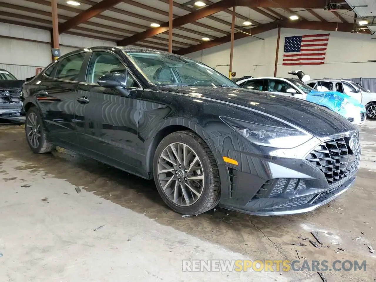 4 fotografías del automóvil dañado 5NPEH4J26LH033436 HYUNDAI SONATA 2020