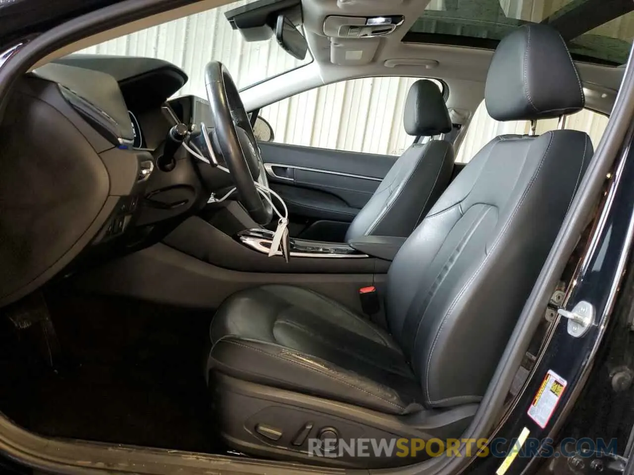 7 fotografías del automóvil dañado 5NPEH4J26LH033436 HYUNDAI SONATA 2020