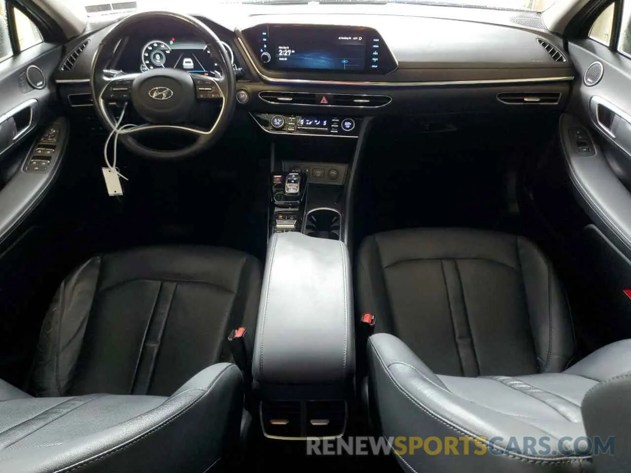 8 fotografías del automóvil dañado 5NPEH4J26LH033436 HYUNDAI SONATA 2020