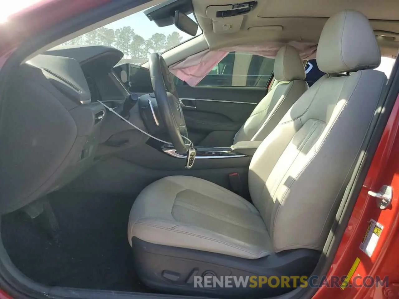 7 fotografías del automóvil dañado 5NPEH4J27LH002700 HYUNDAI SONATA 2020
