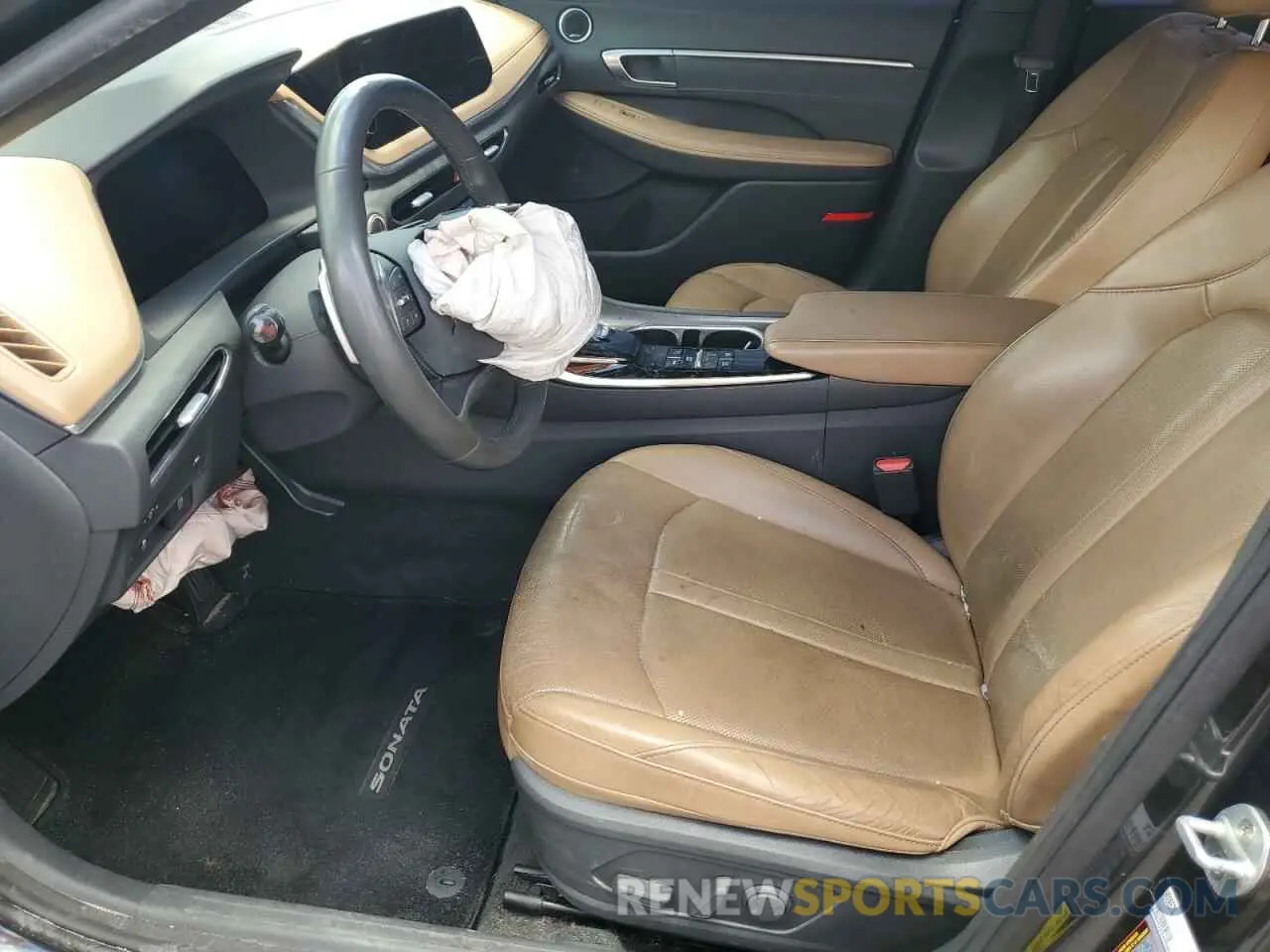 7 fotografías del automóvil dañado 5NPEH4J27LH006570 HYUNDAI SONATA 2020