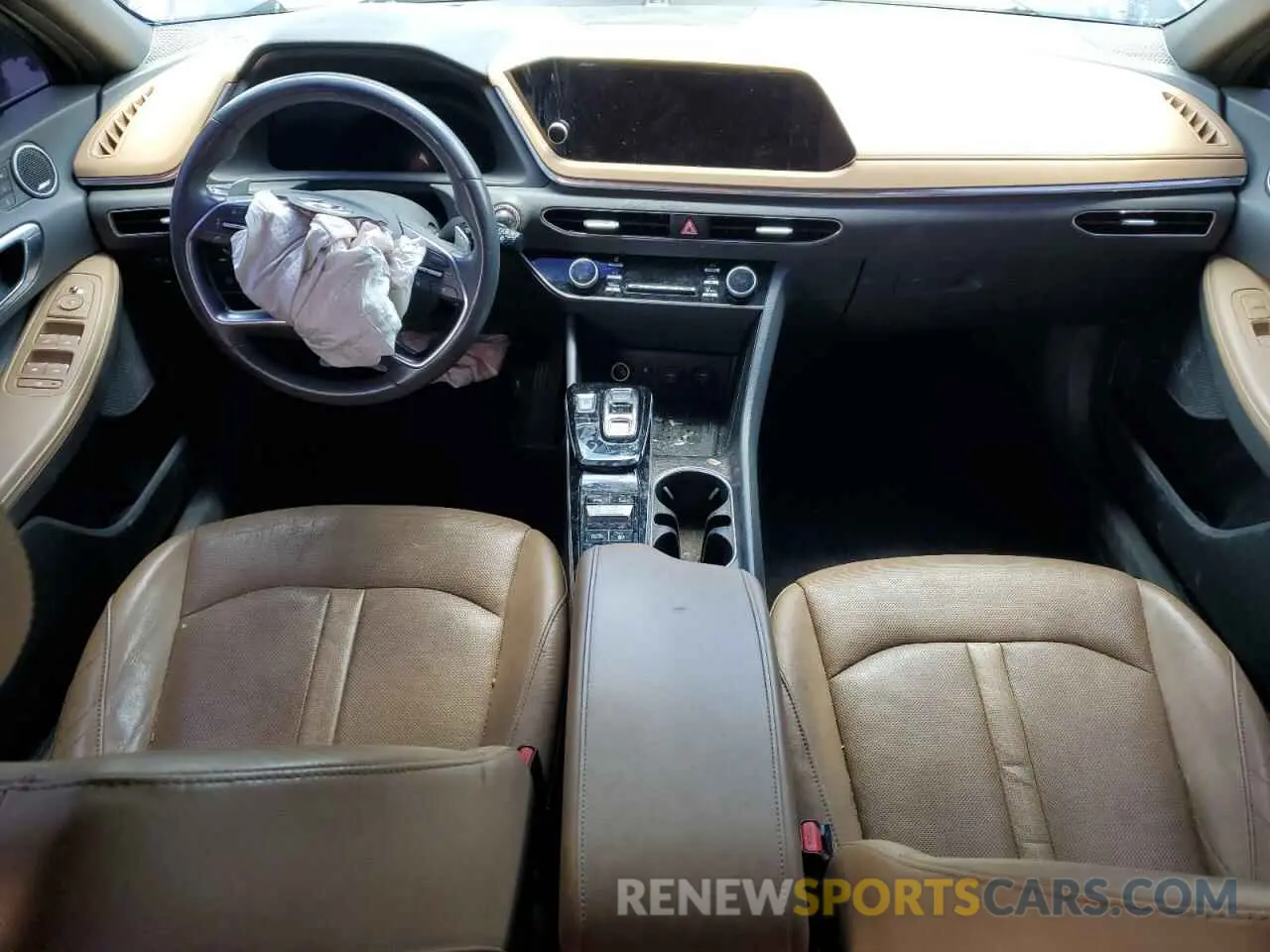 8 fotografías del automóvil dañado 5NPEH4J27LH006570 HYUNDAI SONATA 2020