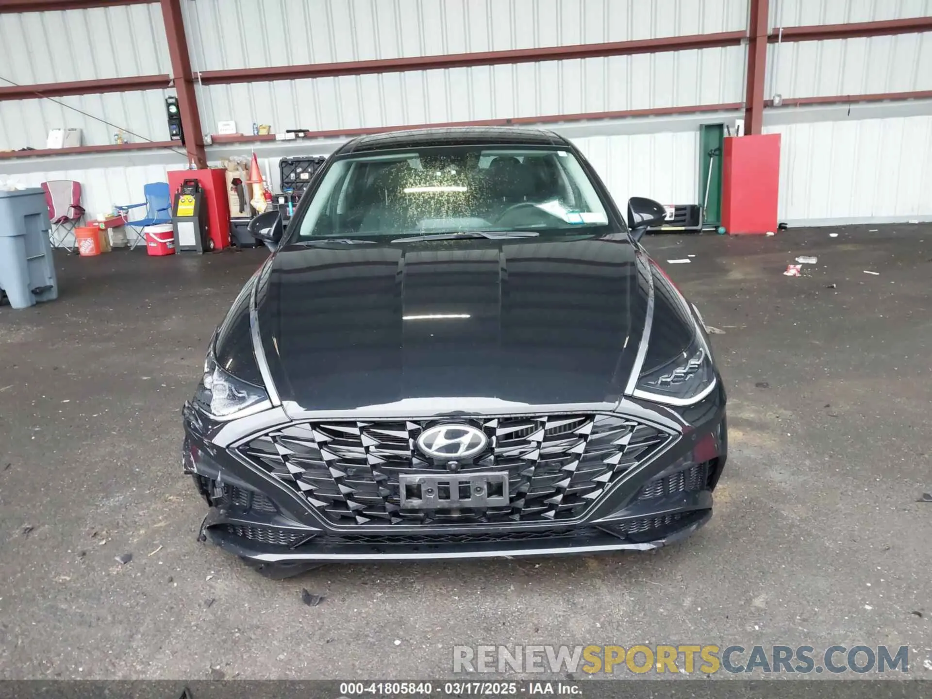 12 fotografías del automóvil dañado 5NPEH4J27LH033428 HYUNDAI SONATA 2020