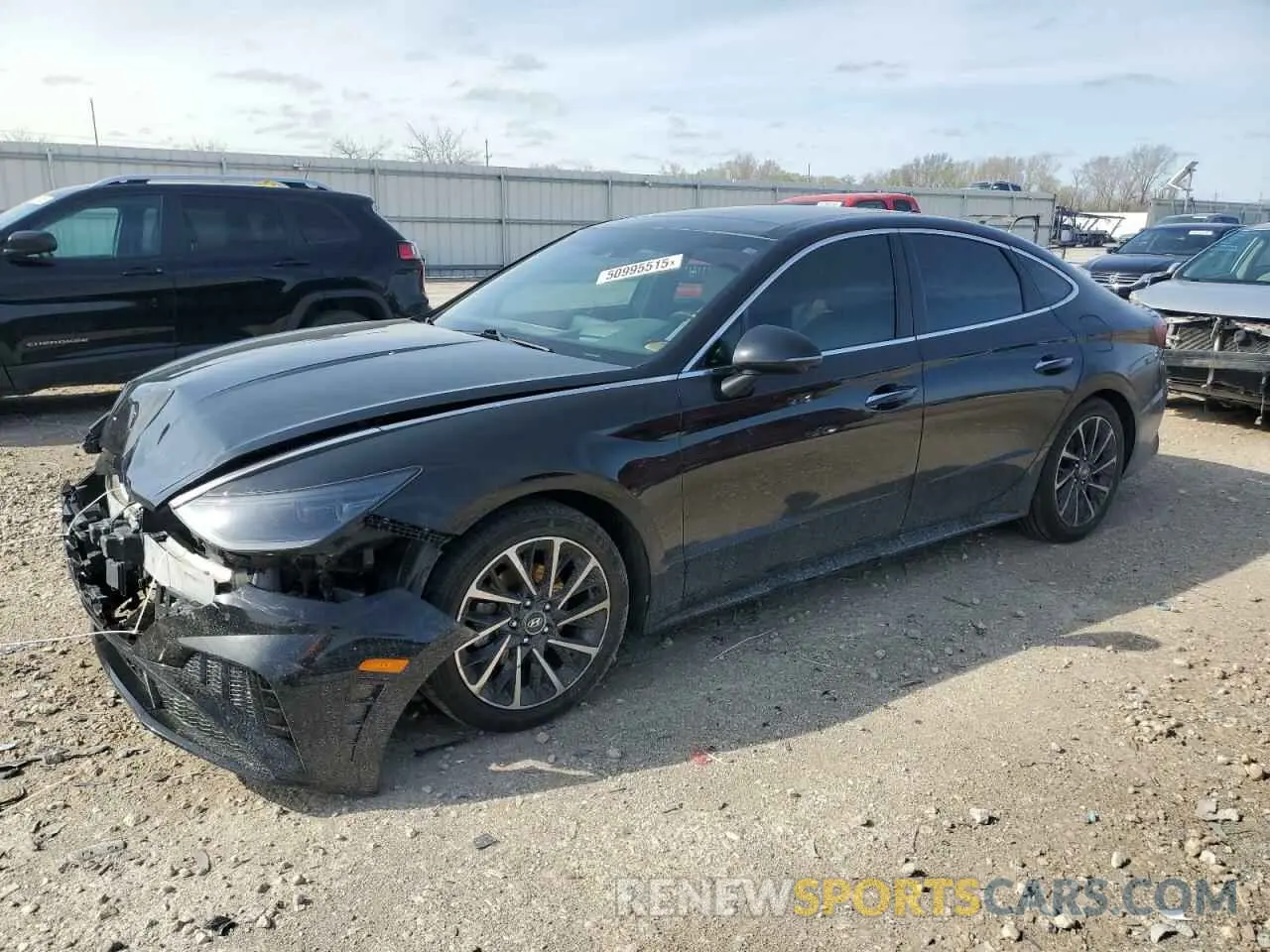 1 fotografías del automóvil dañado 5NPEH4J27LH044266 HYUNDAI SONATA 2020