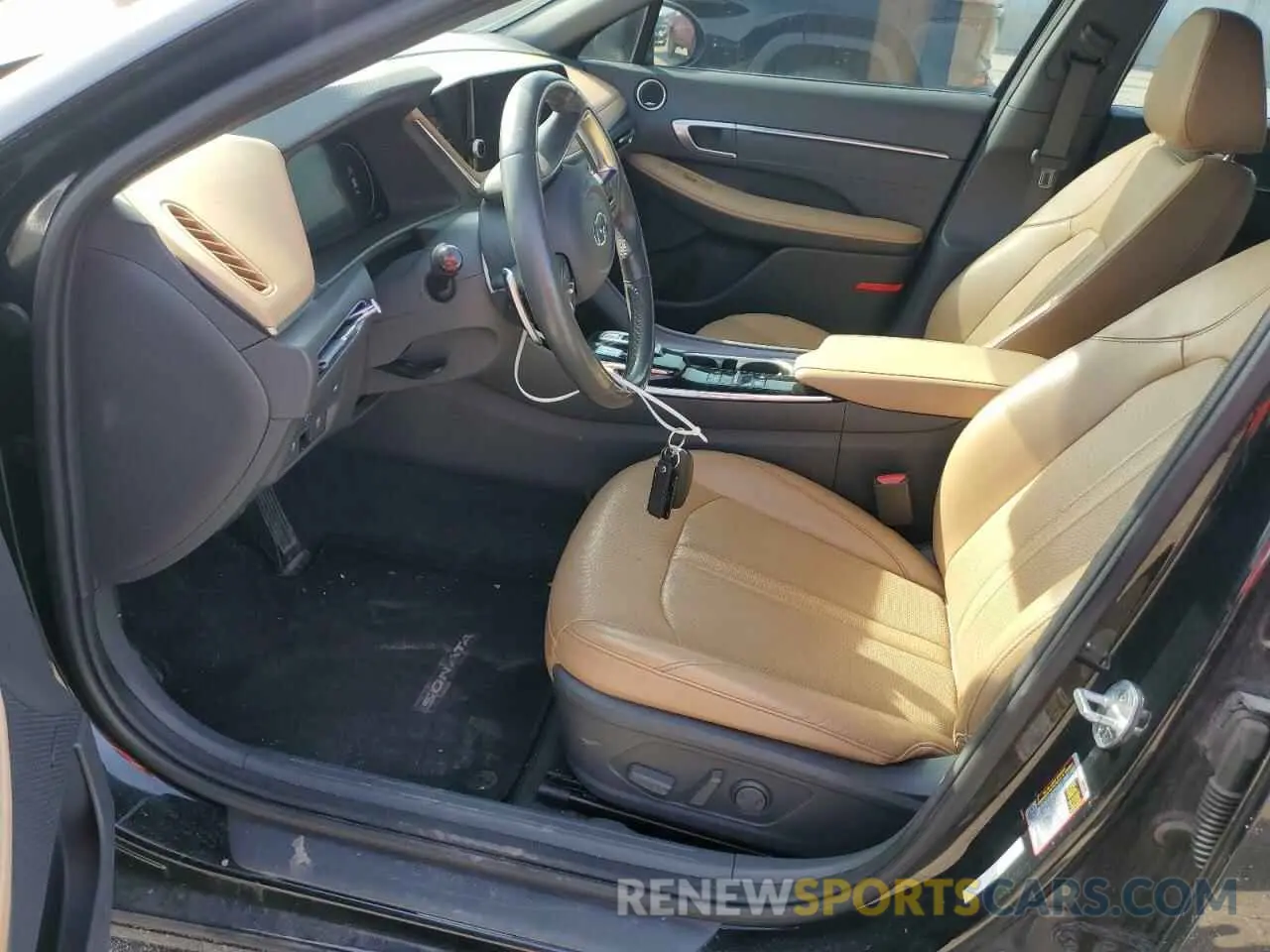 7 fotografías del automóvil dañado 5NPEH4J27LH044266 HYUNDAI SONATA 2020