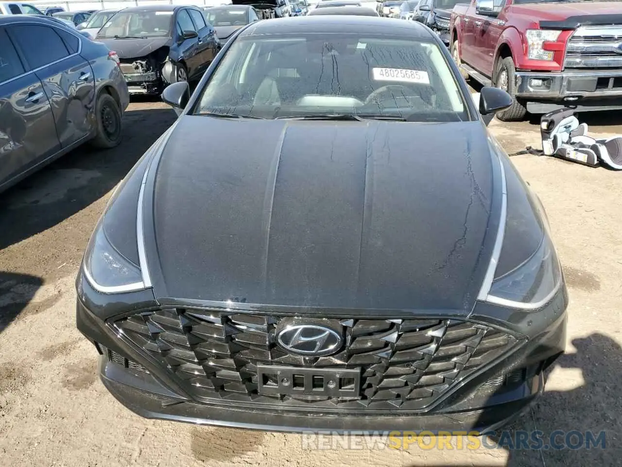 5 fotografías del automóvil dañado 5NPEH4J28LH027783 HYUNDAI SONATA 2020