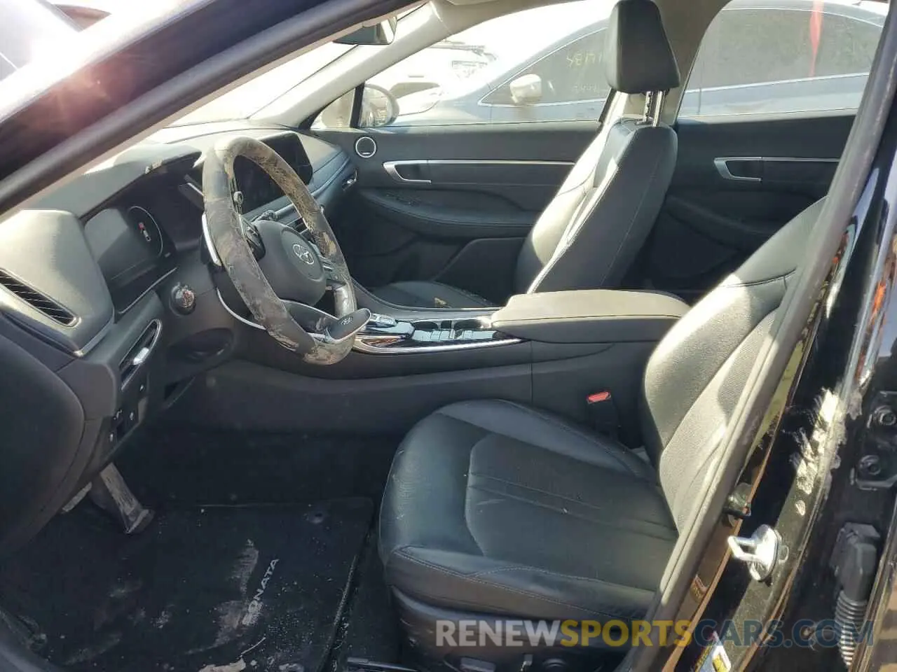 7 fotografías del automóvil dañado 5NPEH4J28LH027783 HYUNDAI SONATA 2020