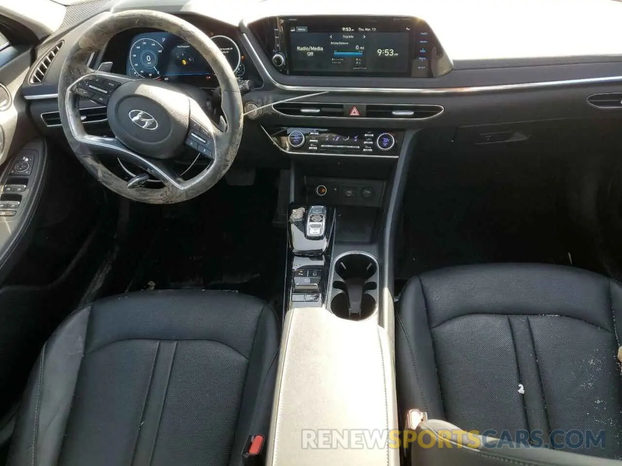 8 fotografías del automóvil dañado 5NPEH4J28LH027783 HYUNDAI SONATA 2020