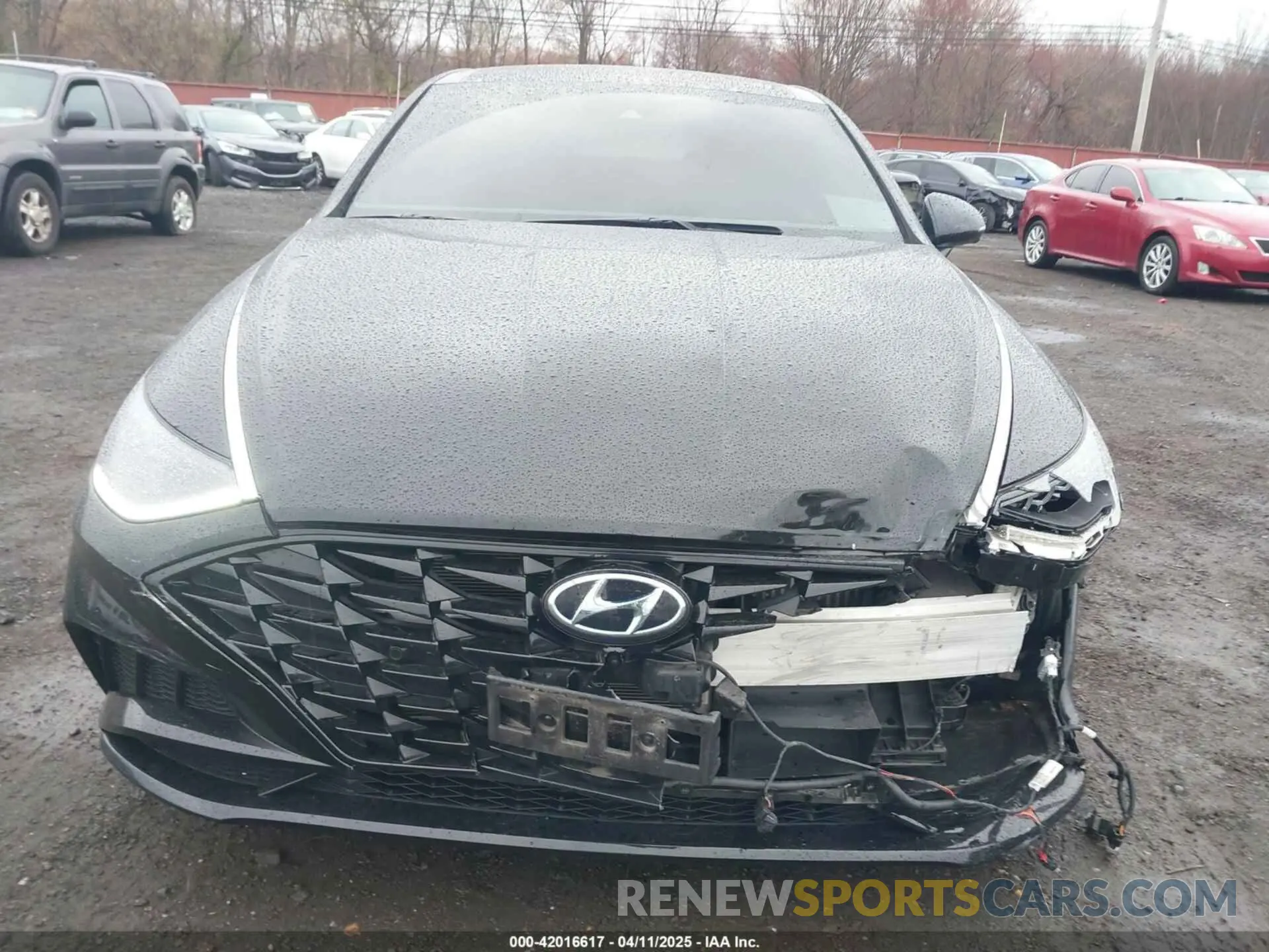 12 fotografías del automóvil dañado 5NPEH4J28LH030831 HYUNDAI SONATA 2020