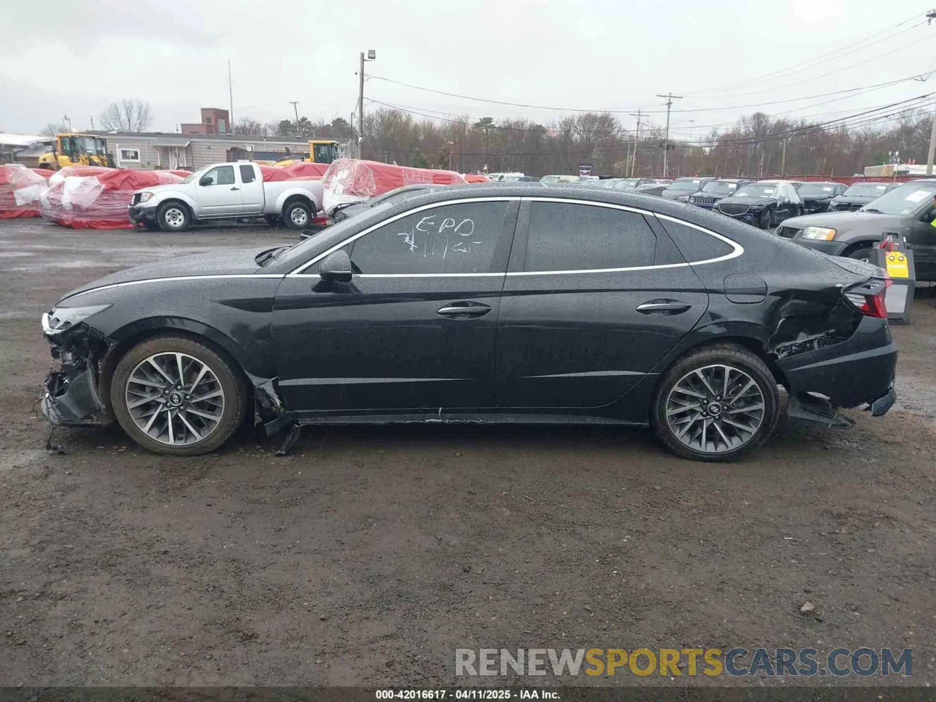 14 fotografías del automóvil dañado 5NPEH4J28LH030831 HYUNDAI SONATA 2020