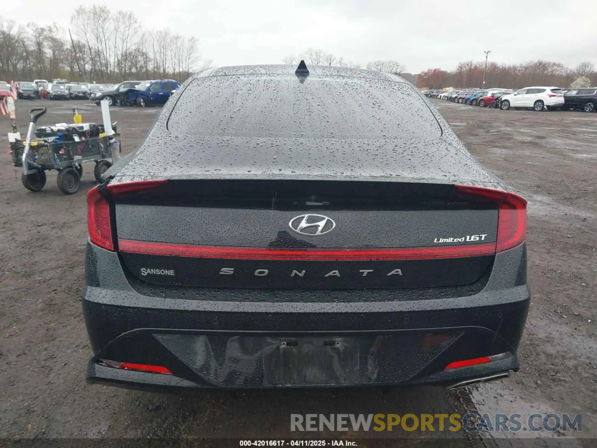 16 fotografías del automóvil dañado 5NPEH4J28LH030831 HYUNDAI SONATA 2020