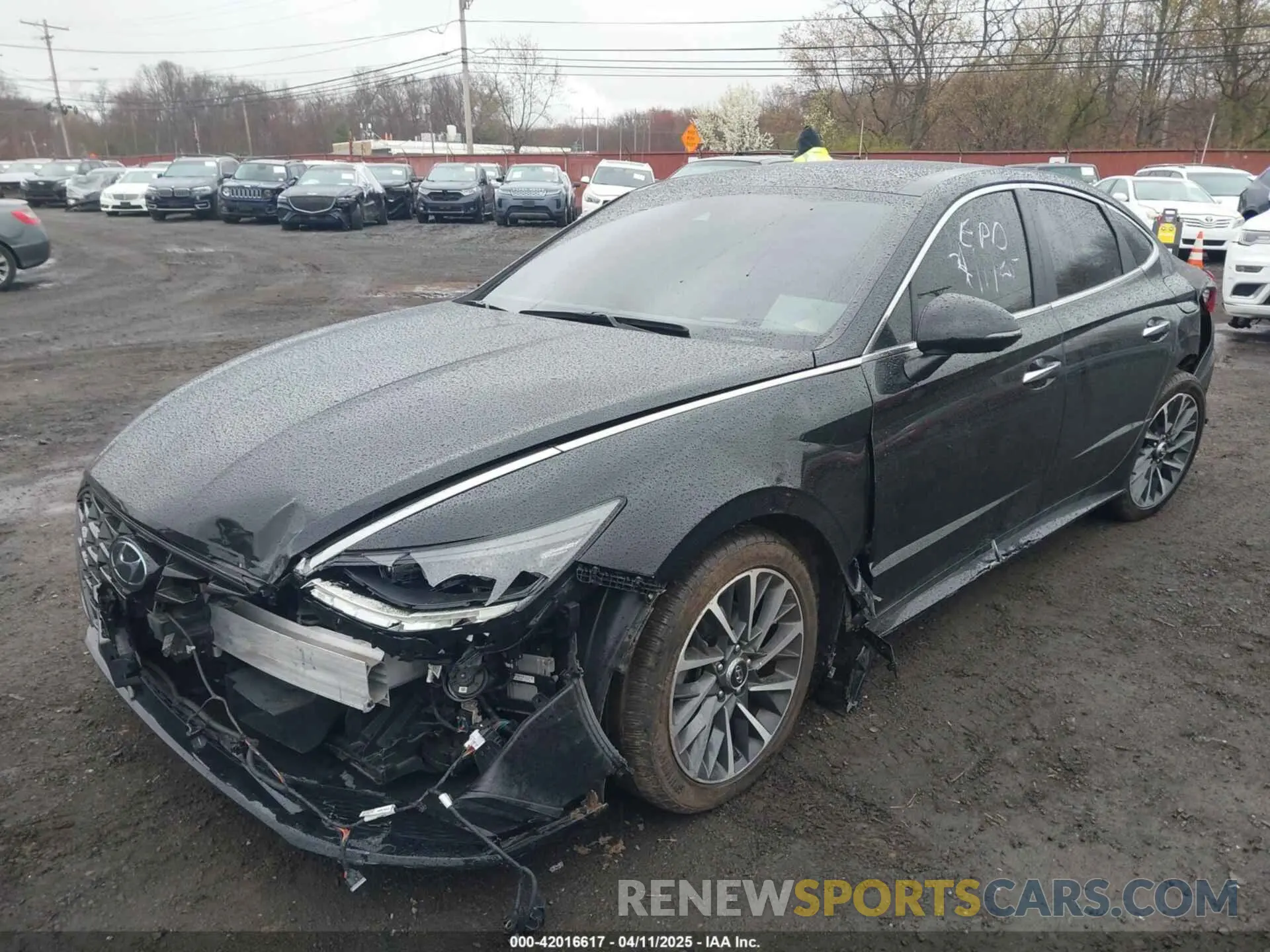 17 fotografías del automóvil dañado 5NPEH4J28LH030831 HYUNDAI SONATA 2020