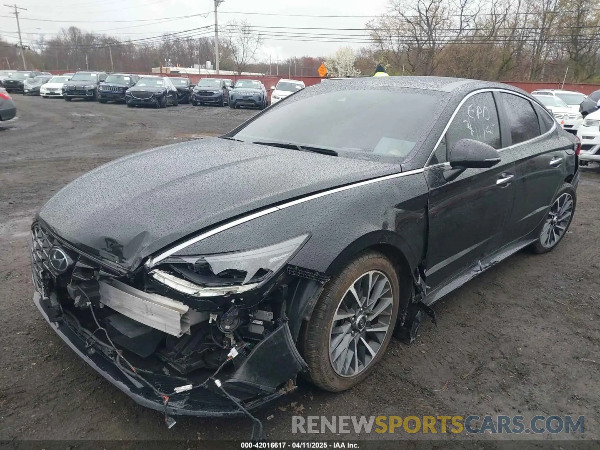 19 fotografías del automóvil dañado 5NPEH4J28LH030831 HYUNDAI SONATA 2020