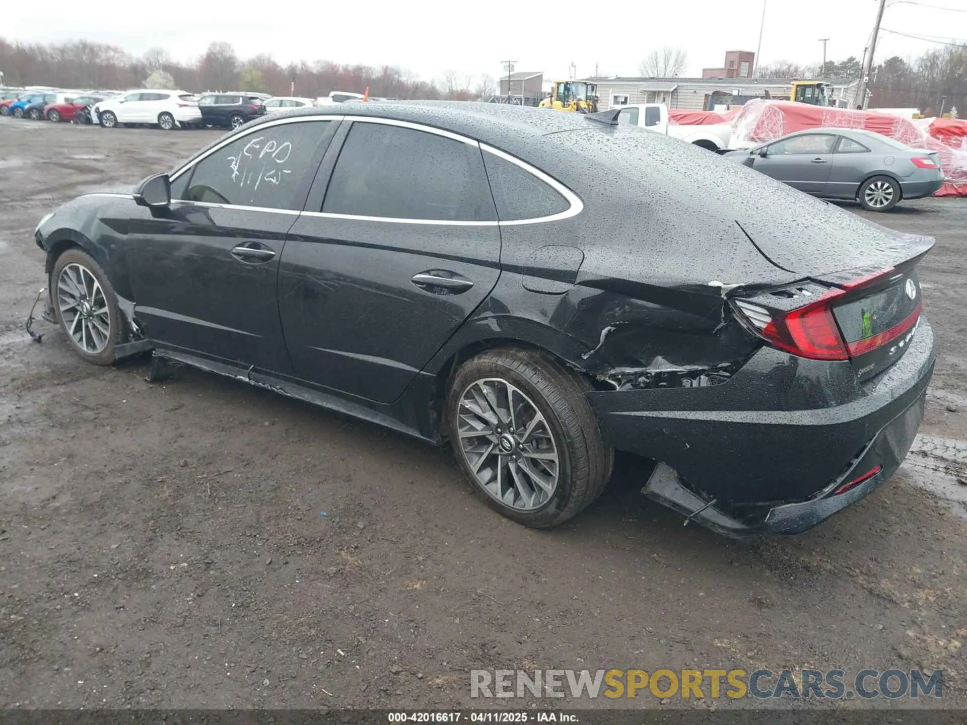 3 fotografías del automóvil dañado 5NPEH4J28LH030831 HYUNDAI SONATA 2020