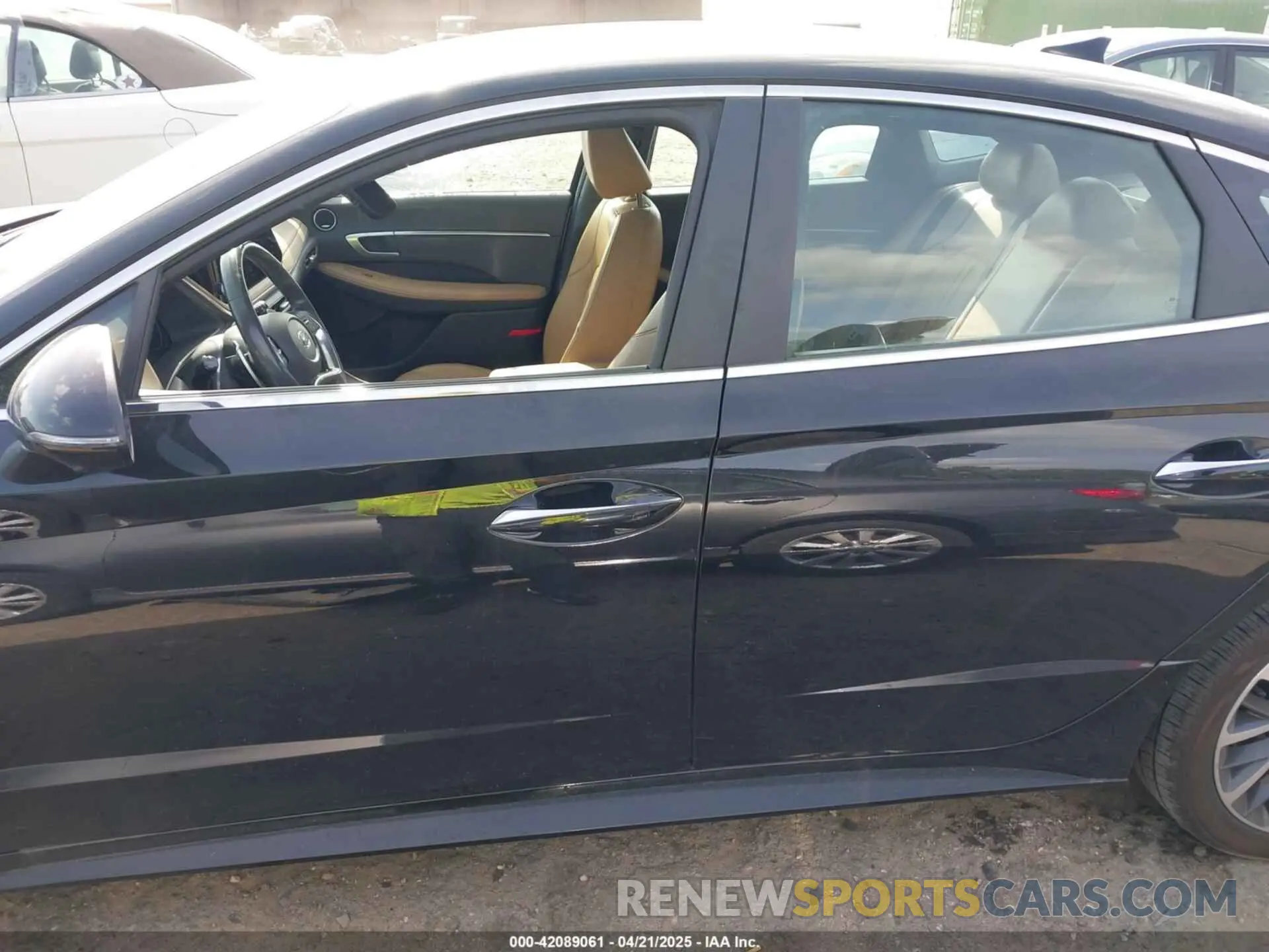 14 fotografías del automóvil dañado 5NPEH4J28LH032742 HYUNDAI SONATA 2020