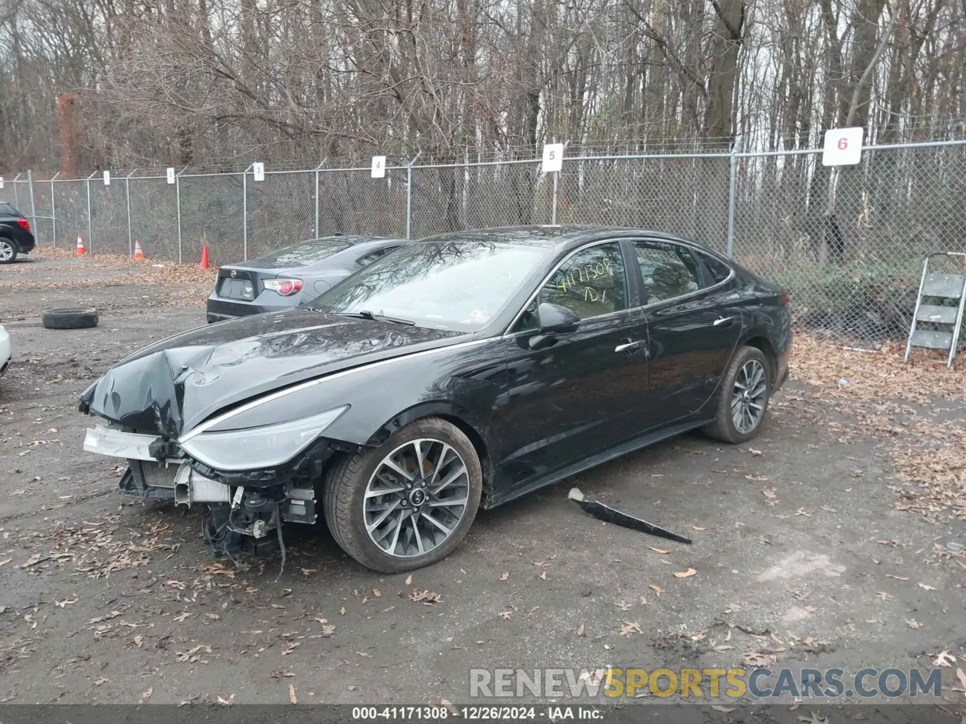 2 fotografías del automóvil dañado 5NPEH4J29LH029932 HYUNDAI SONATA 2020