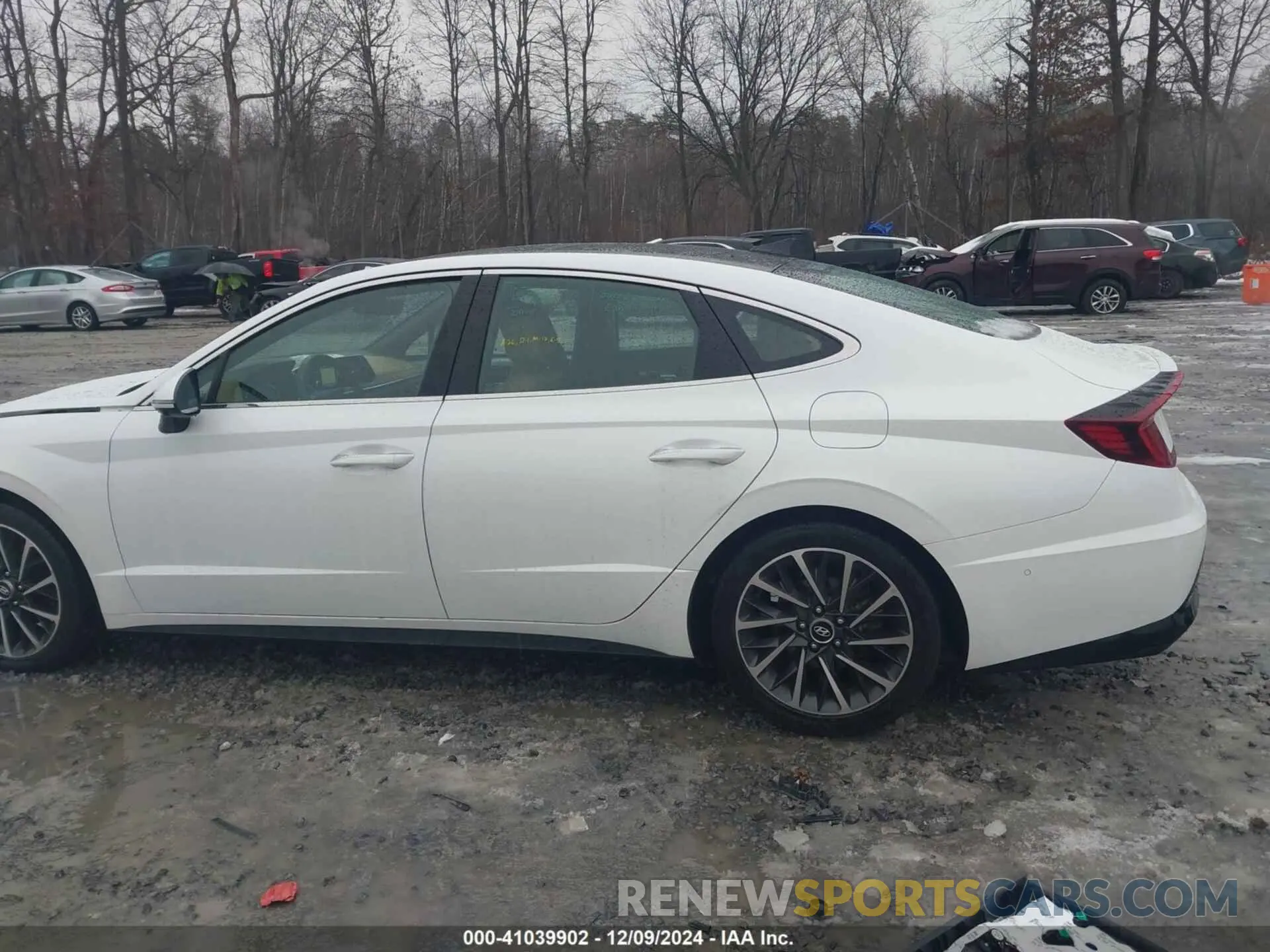 15 fotografías del automóvil dañado 5NPEH4J29LH044818 HYUNDAI SONATA 2020