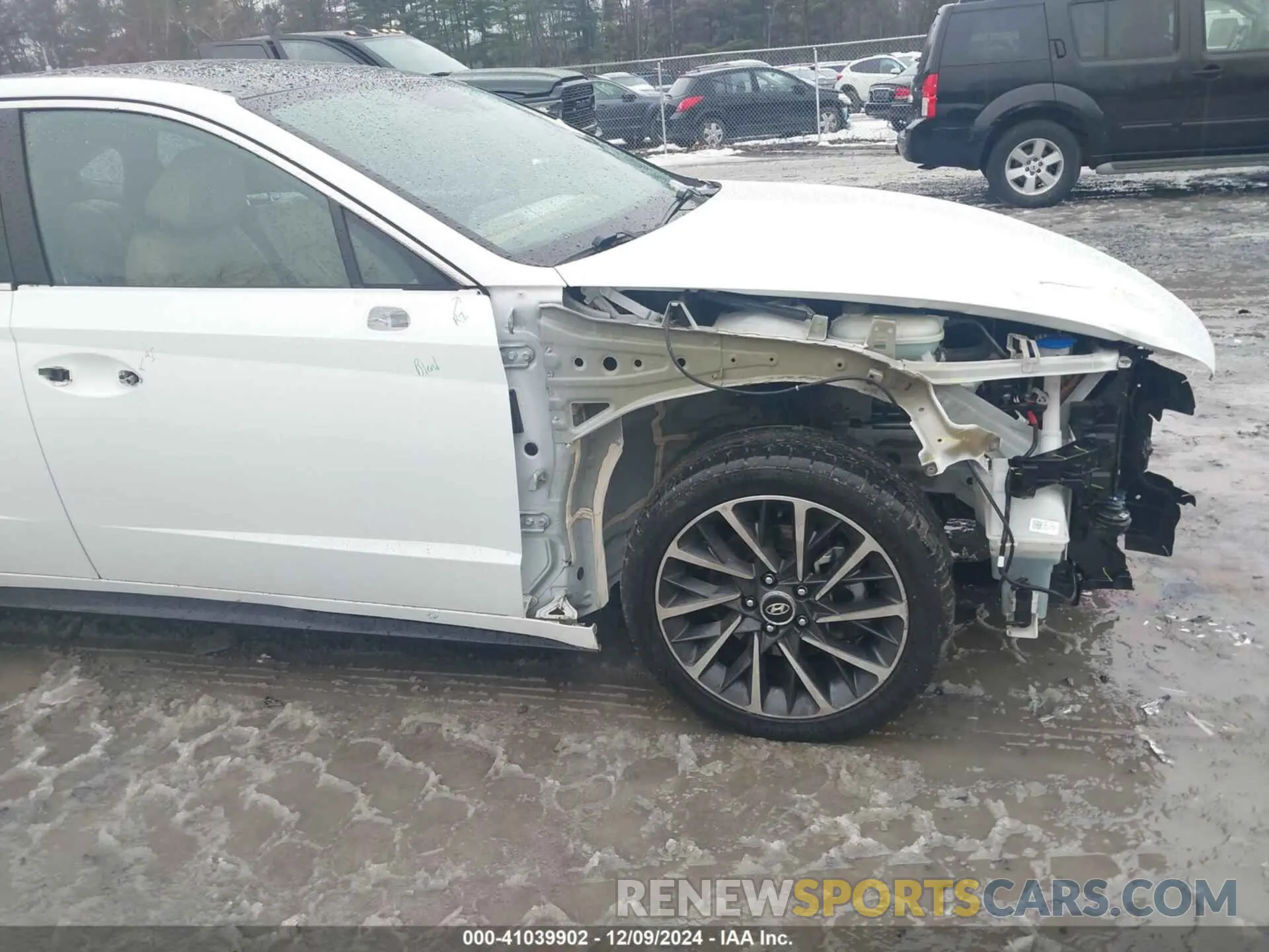 18 fotografías del automóvil dañado 5NPEH4J29LH044818 HYUNDAI SONATA 2020