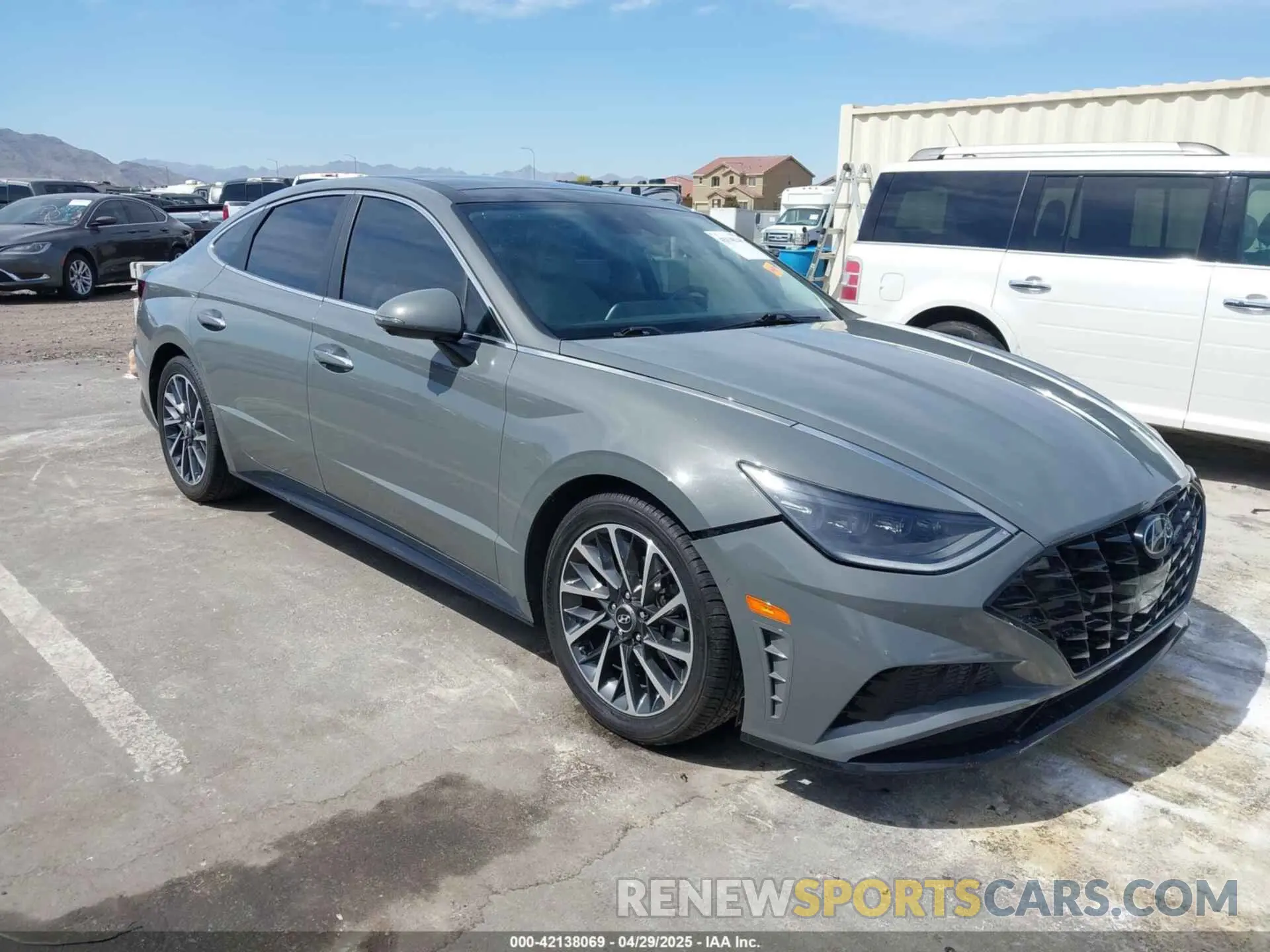 1 fotografías del automóvil dañado 5NPEH4J29LH050604 HYUNDAI SONATA 2020