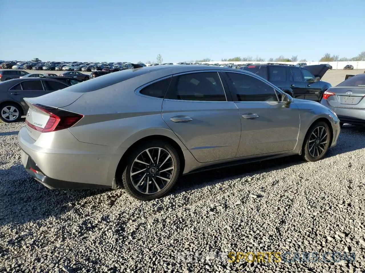 3 fotografías del automóvil dañado 5NPEH4J2XLH007194 HYUNDAI SONATA 2020