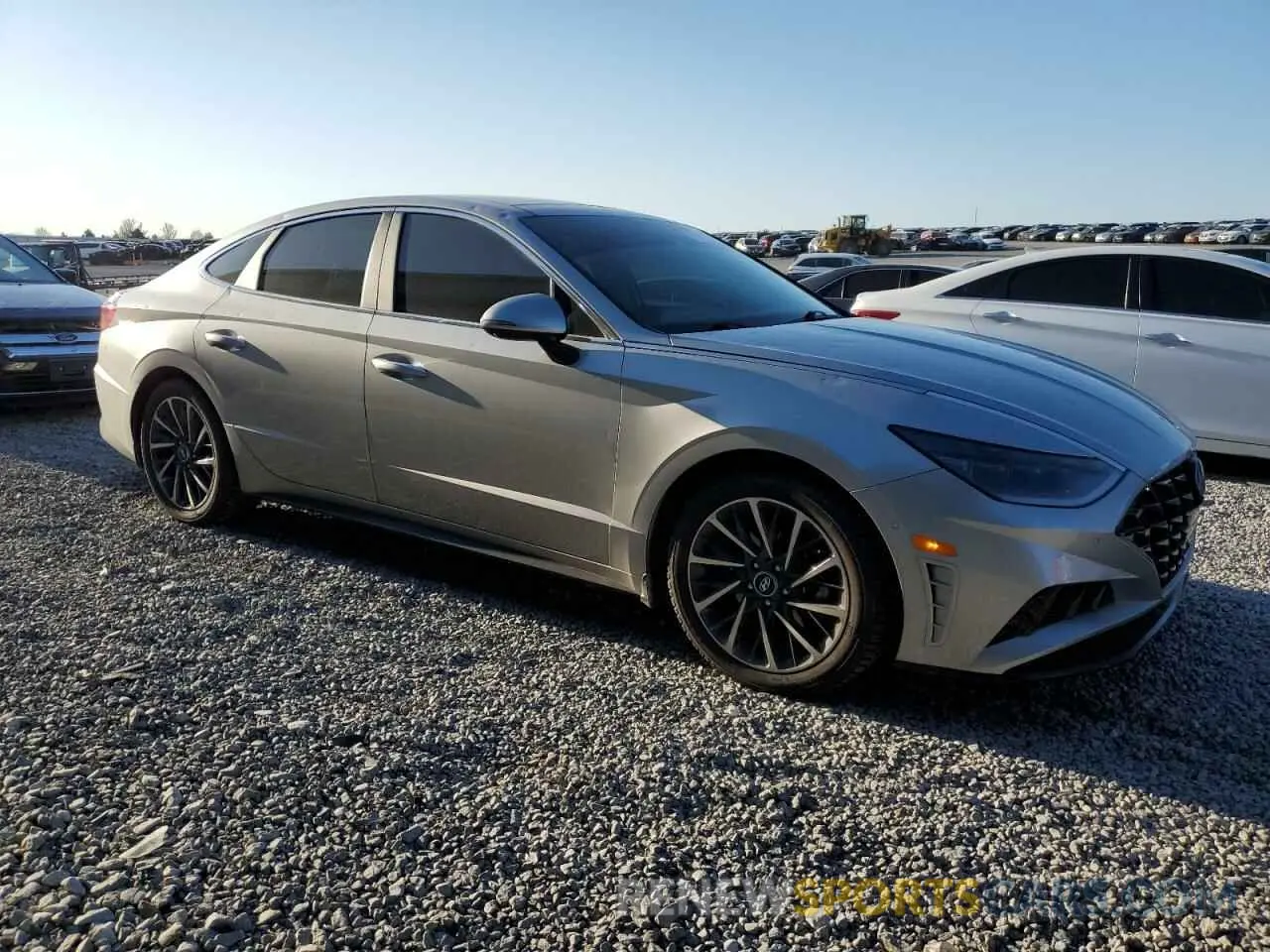 4 fotografías del automóvil dañado 5NPEH4J2XLH007194 HYUNDAI SONATA 2020