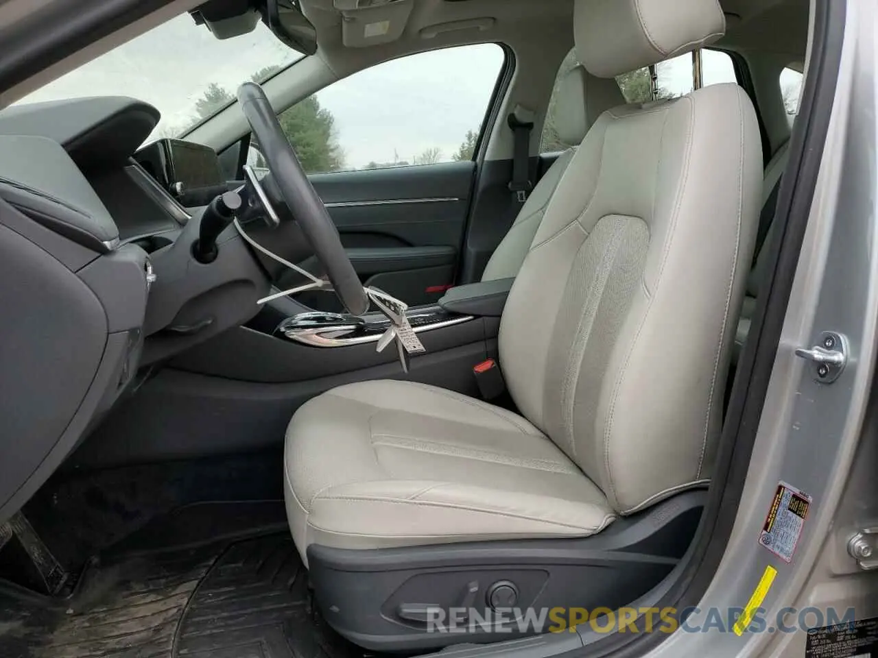 7 fotografías del automóvil dañado 5NPEH4J2XLH038834 HYUNDAI SONATA 2020