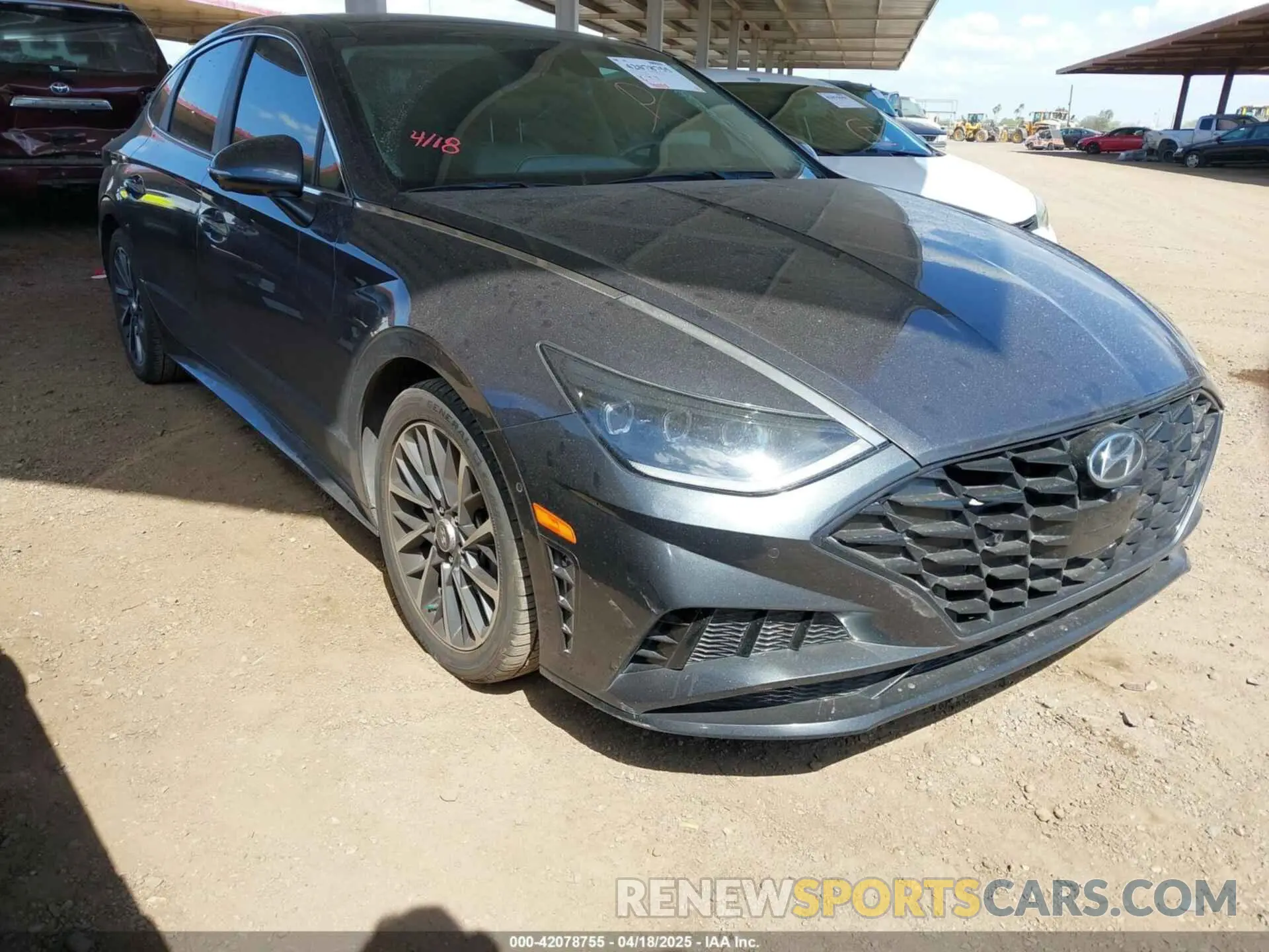 1 fotografías del automóvil dañado 5NPEH4J2XLH050885 HYUNDAI SONATA 2020