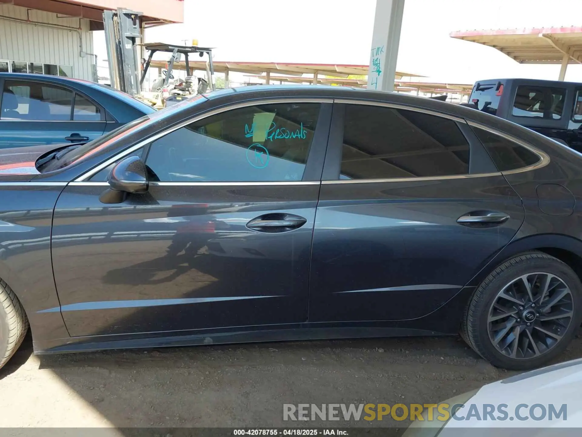 14 fotografías del automóvil dañado 5NPEH4J2XLH050885 HYUNDAI SONATA 2020