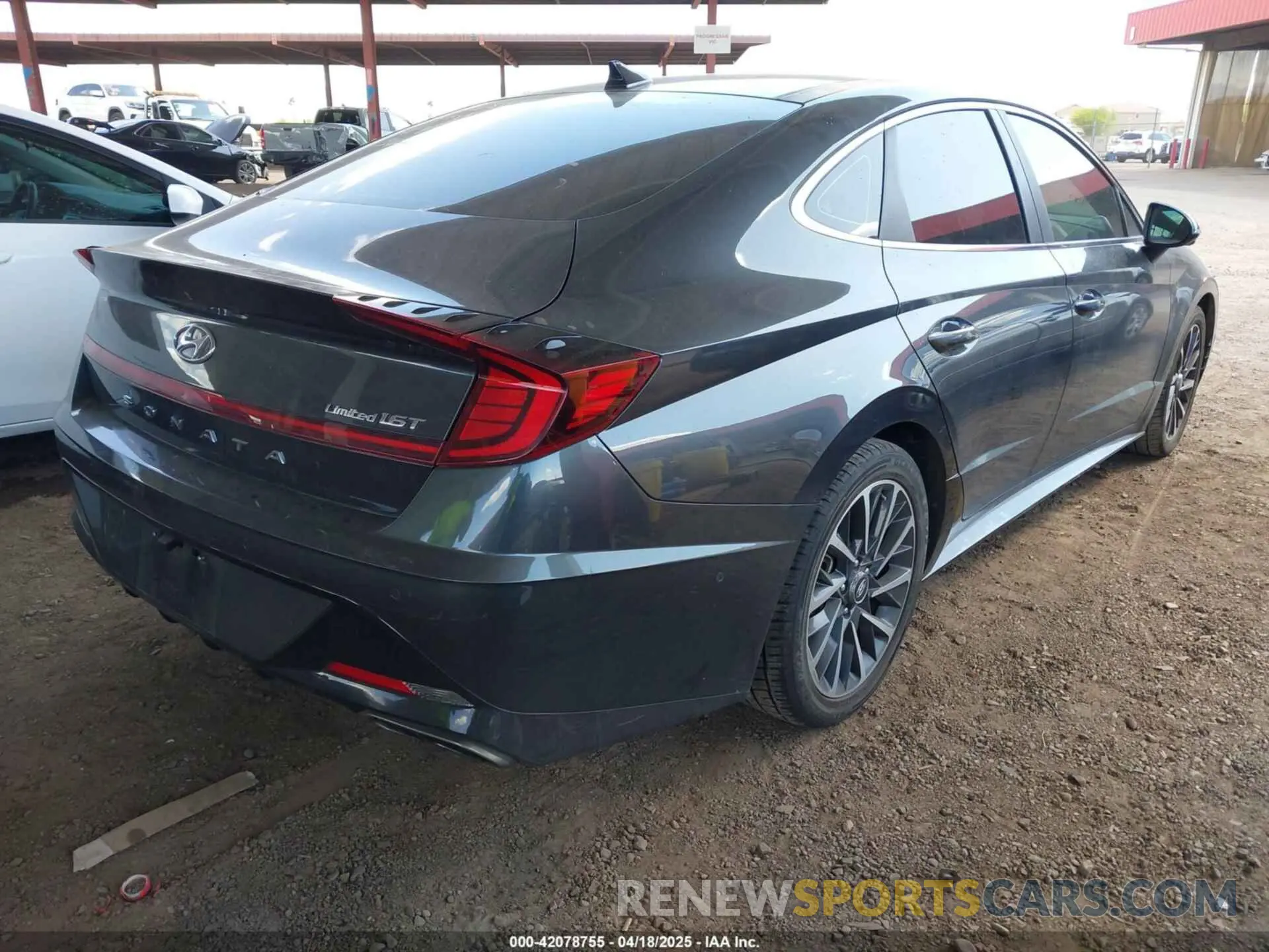 4 fotografías del automóvil dañado 5NPEH4J2XLH050885 HYUNDAI SONATA 2020
