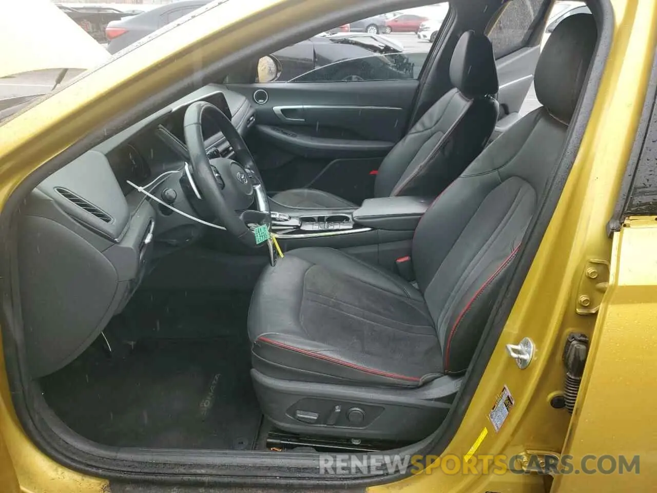 7 fotografías del automóvil dañado 5NPEJ4J20LH019228 HYUNDAI SONATA 2020